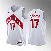 Men's Toronto Raptors #17 Garrett Temple White Association Edition Stitched Basketball Jersey Dzhi,baseball caps,new era cap wholesale,wholesale hats